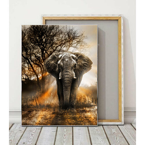 Алмазная мозаика на деревянном подрамнике 33х43 см