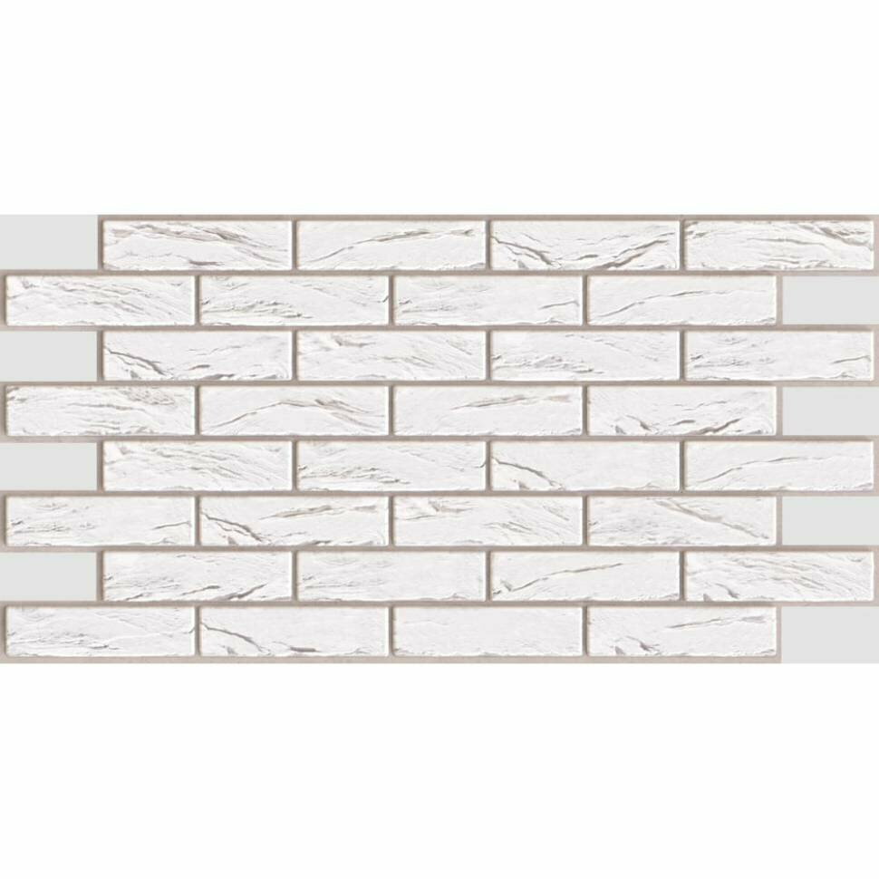 фото Панель пвх Регул кирпич "лофт" белый 0.4 мм, 1 шт. 551лб