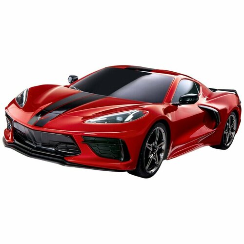 Радиоуправляемая модель туринг Traxxas 4-TEC 3.0 C8 Corvette 4WD RTR 1к10 TQi (TRA93054-4-R) автомодель slvr 4 tec 3 0 c8 corvette silver