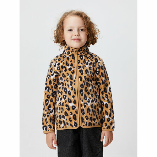 фото Толстовка acoola, размер 98, белый, бежевый