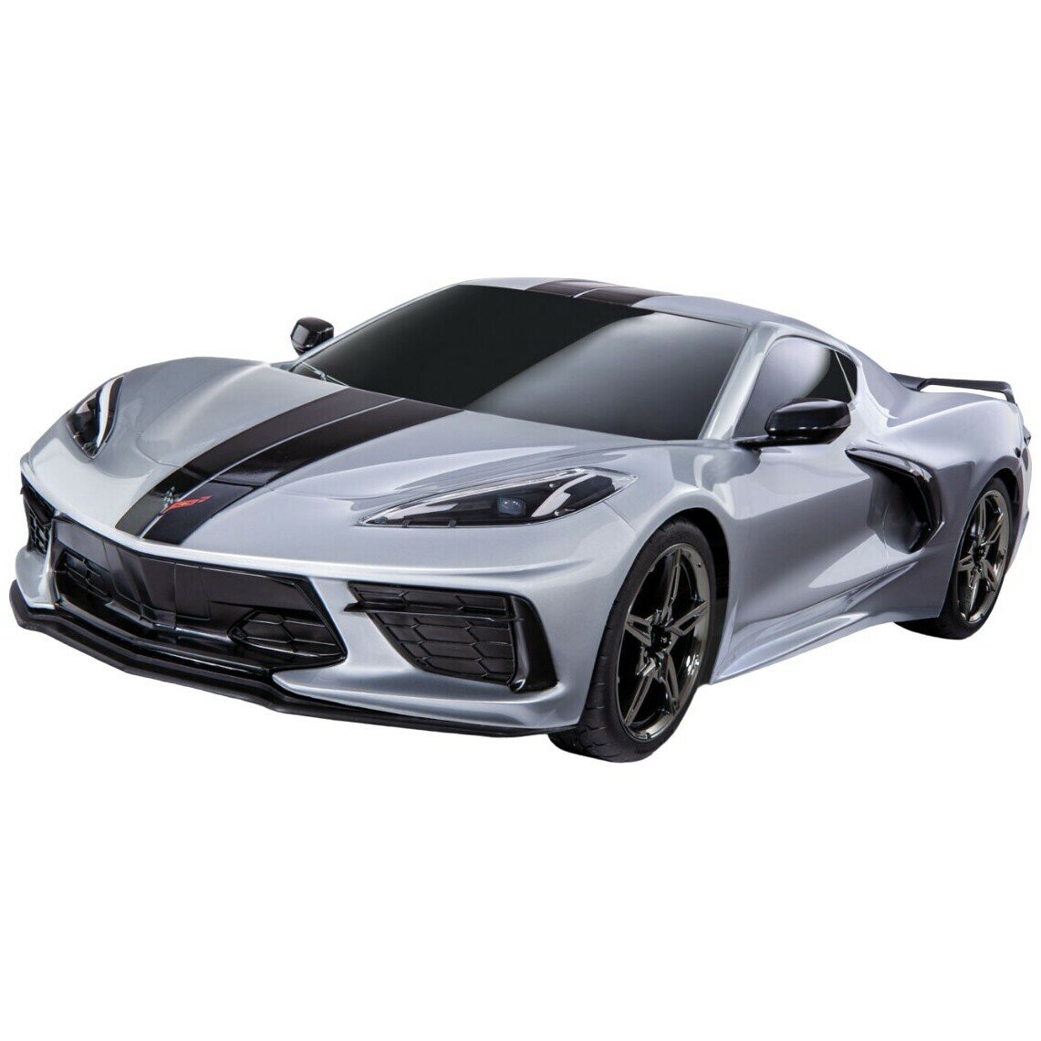 Радиоуправляемая модель туринг Traxxas 4-TEC 3.0 C8 Corvette 4WD RTR 1к10 TQi (TRA93054-4-SLVR)