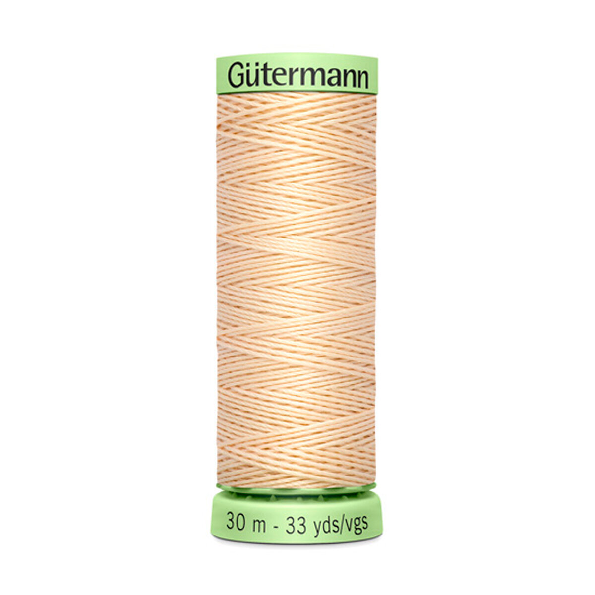Нитки швейные Top Stitch 30/30 м для декоративной отстрочки, 100% полиэстер, Gutermann 744506 (005 кремовый), 5 шт