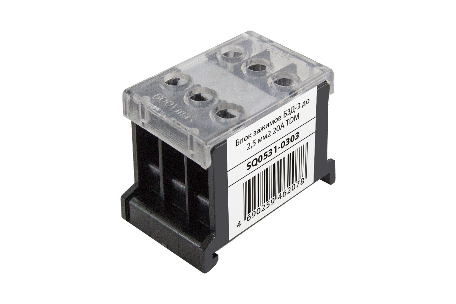 Блок зажимов БЗД-3 до 25 мм2 20A TDM Electric (SQ0531-0303)