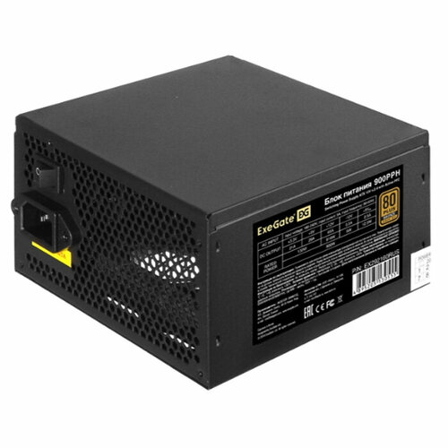 блок питания exegate serverpro 900pph se 900w Блок питания ExeGate 900PPH 80PLUS Bronze/900W EX292160RUS black