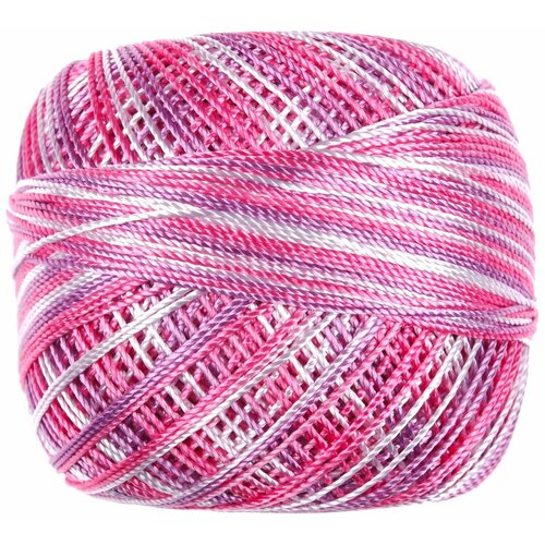Пряжа Yarnart Tulip сиреневый/меланж (461), 100%микрофибра, 250м, 50г, 1шт