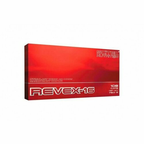 фото Жиросжигатель scitec nutrition revex-16 - 108 капсул