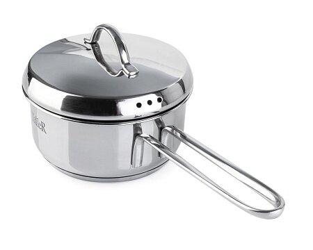 Яйцеварка с крышкой (ковш) TalleR TR-11107 Камилла 0.6 л, нержавеющая сталь — фото 1