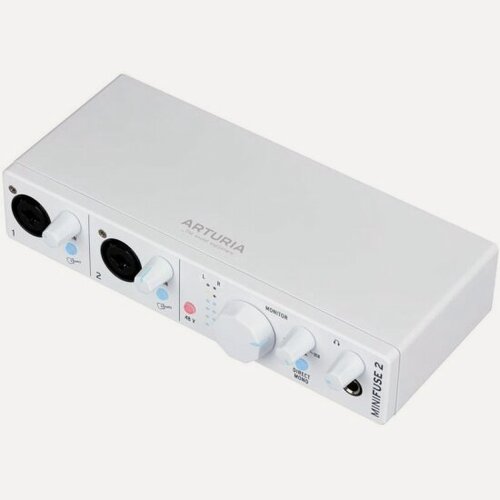 Изображение товара Аудиоинтерфейс Arturia MiniFuse 2 White