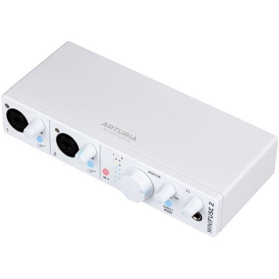 Аудиоинтерфейс ARTURIA MiniFuse 2 White