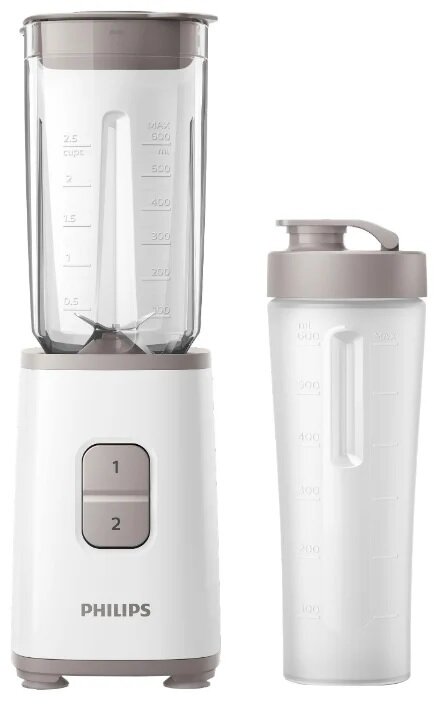 Стационарный блендер Philips Daily Collection HR2602, измельчение и смешивание ингредиентов, цвет белый
