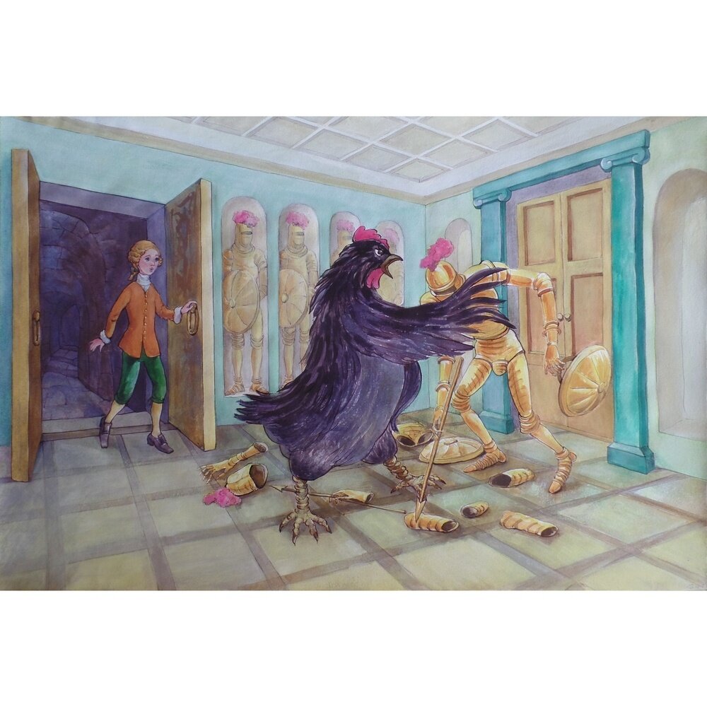 Черная курица или Подземные жители Дом. чтение - фото №3