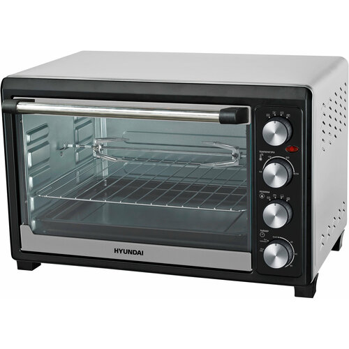 Мини-печь Hyundai MIO-HY076 45л 2000Вт серебристыйчерный 980400₽