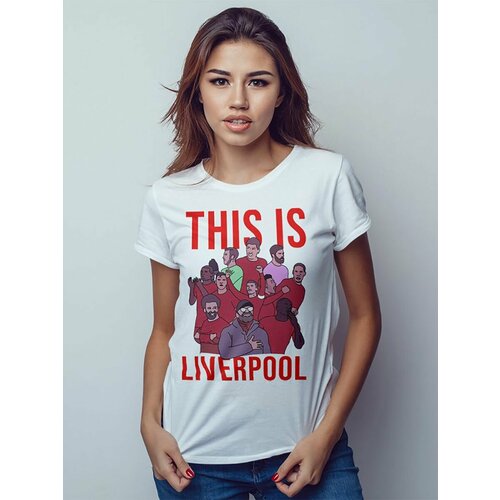 фото Футболка design heroes, размер m, белый