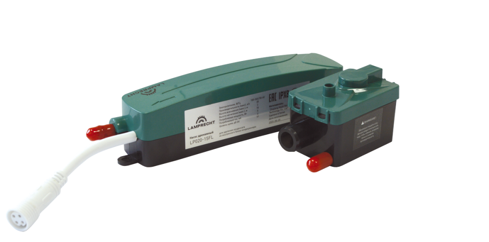 Обзор: Насос дренажный Lamprecht LP020-15FL (20 л/ч, 15м, проточный)