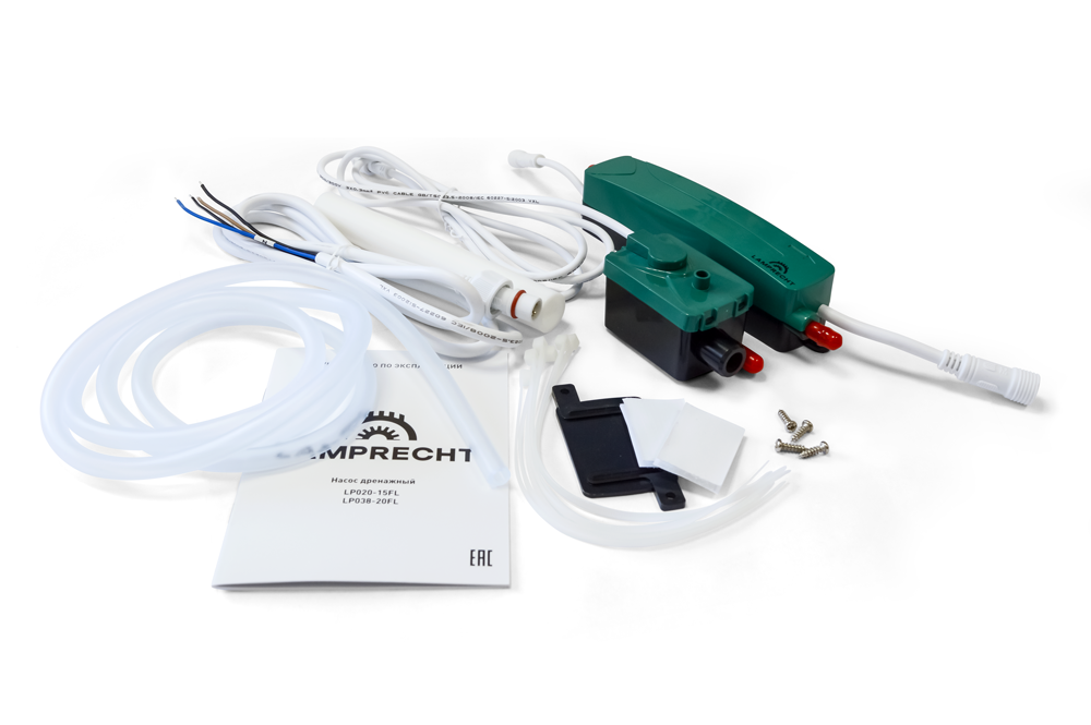 Обзор: Насос дренажный Lamprecht LP020-15FL (20 л/ч, 15м, проточный)