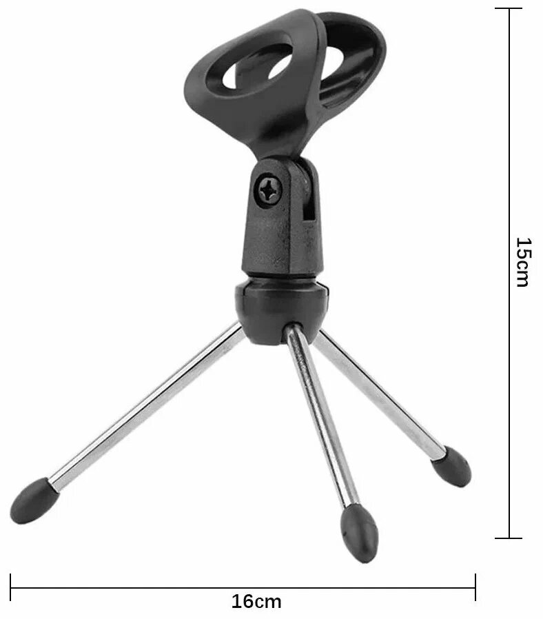 Держатель микрофона ZM-03 / Микрофонная стойка / Tрипод / Подставка для микрофона