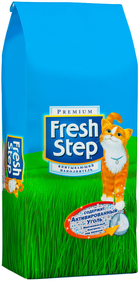 Наполнитель впитывающий для кошачьего туалета Fresh Step 3,17кг - фото №15