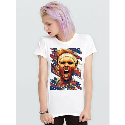 фото Футболка design heroes, размер 2xl, белый