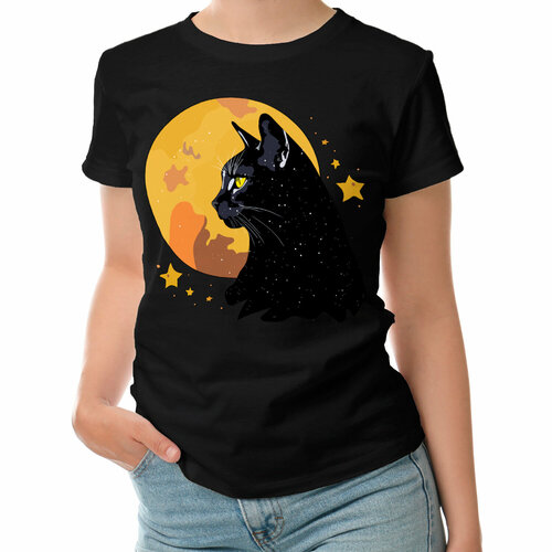 фото Футболка roly, размер s, черный