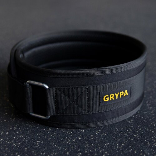 Пояс атлетический GRYPA черный S