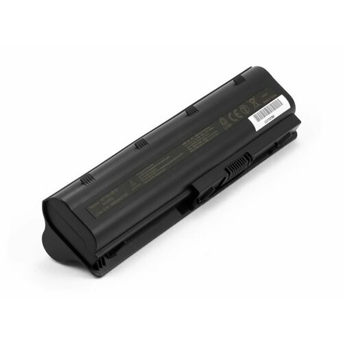 Усиленный аккумулятор для HP Compaq 593553-001, MU09 (7800mAh) аккумулятор акб аккумуляторная батарея hstnn q62c для ноутбука hp dv5 2000 dv6 3000 dv6 6000 10 8в 5200мач