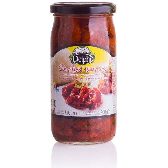 фото Томаты DELPHI сушеные в масле 370 г