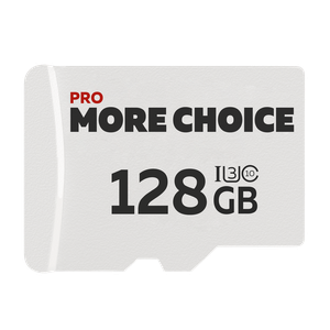 Карта памяти 128Gb Micro-SD More choice Class10 V30 MC128-V30 Black White