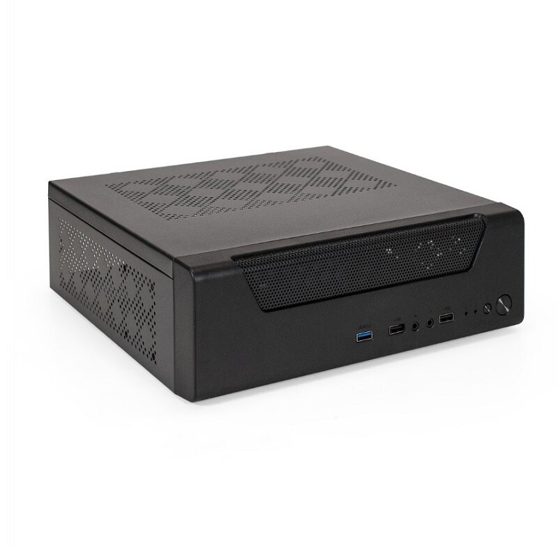 Корпус для компьютера Exegate FL-102 (EX294020RUS) Mini-ITX, 350W, Black