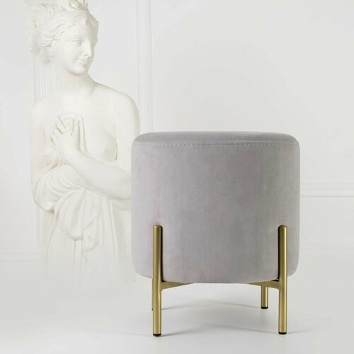 Пуф. Пуфик круглый SAMOYLOV MEBEL в прихожую. Банкетка для туалетного столика 35*35*40.