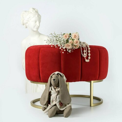 Банкетка SAMOYLOV MEBEL в прихожую спальню, гостиную. Дизайнерский пуфик ШВГ 60*40*40