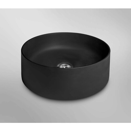 Накладная раковина Бонди 37,5, глянцевый черный