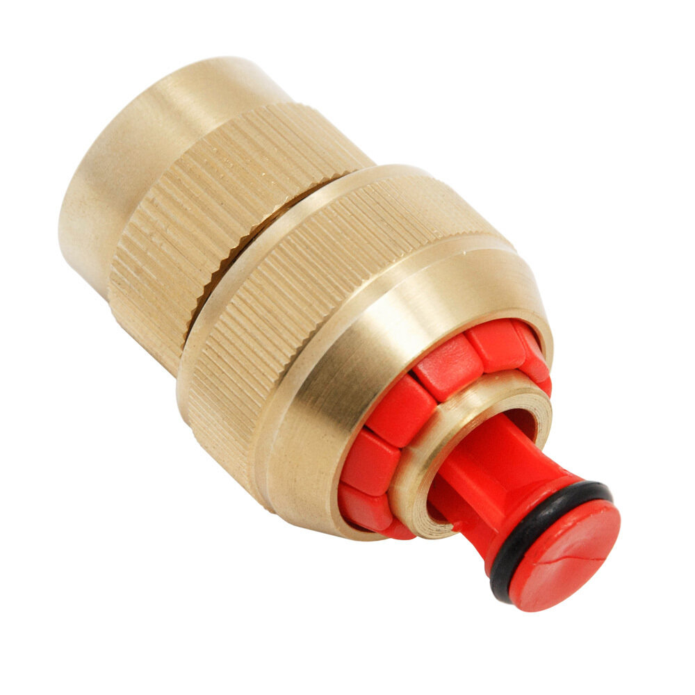 Коннектор 1/2" с аквастопом (латунь) — фото 1