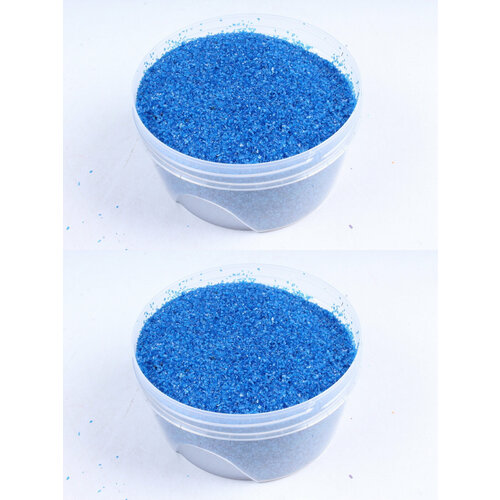 Homefish Грунт для аквариума темно-синий, 3-5 мм, 1 кг, 2 шт