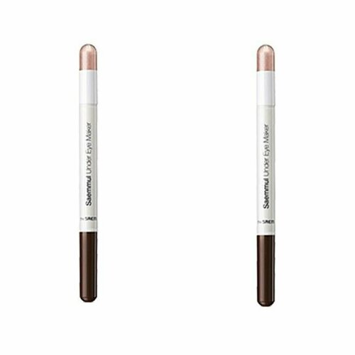 The Saem Карандаш для глаз Saemmul Under Eye Marker 02 Glam Pink 0,2гр*0,5гр, 2 шт