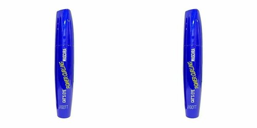 Jigott Тушь для ресниц Cats Eye Power Curling Mascara, 12 мл, 2 шт.