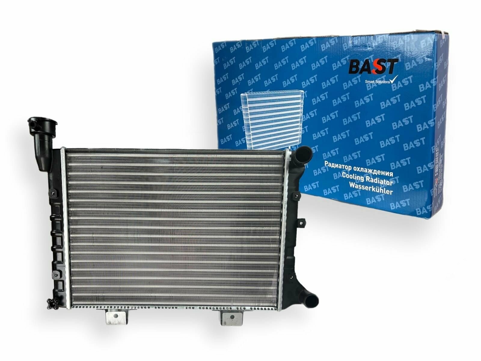 Радиатор охлаждения ВАЗ 21073 инж. (алюм) OEM 21073-1301012-20 BAST арт. BC 514 103