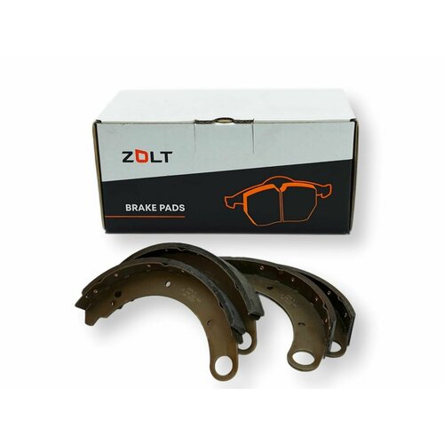 Колодка тормозная задняя УАЗ 469,3151,3160 (к-кт 4шт ) ZOLT арт. ZL 909 002