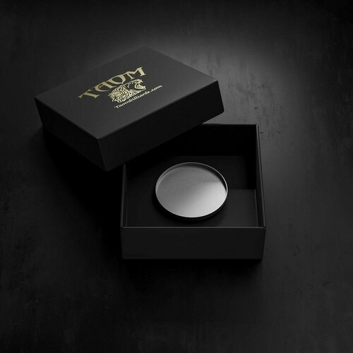 Магнитная пластина для мела Taom Magnetite Cup, черного цвета