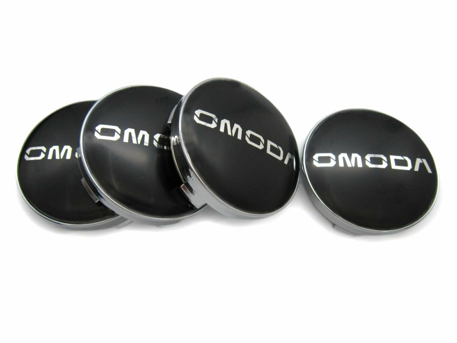 Колпачки заглушки на литые диски для Omoda 60/56 мм, 4 колпачка