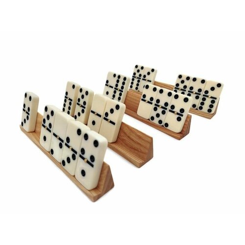 Подставка для домино, держатель для домино (4шт.) LUMIWOOD