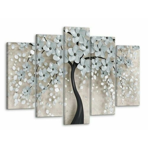 Модульная картина для интерьера на стену / Картина на холсте 