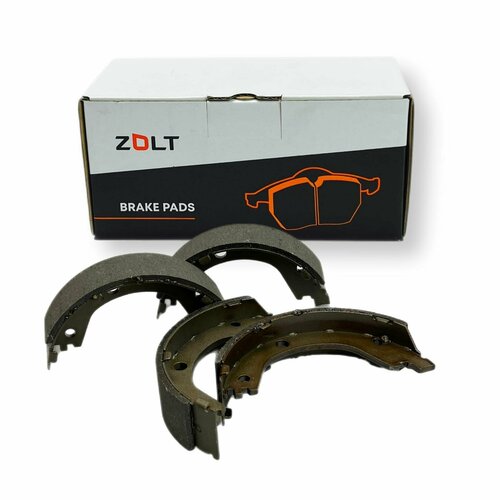 Колодка стояночного тормоза ГАЗ C41R92 NEXT 4.6 тонн (к-кт 4 шт.) ZOLT арт. ZL 909 006