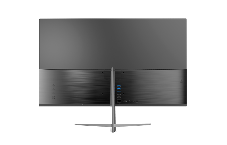 Моноблок IRBIS MB2381n 23.8" AIO, CPU intel N5095, 23.8" LCD (1920x1080IPS), 16GB sodimm +512GB SATA SSD, AC wifi, brush dark grey, type C with USB data only, with RJ45, EU adaptor 19V 3.42A, Win11 Pro (MB2381n) — фото 3