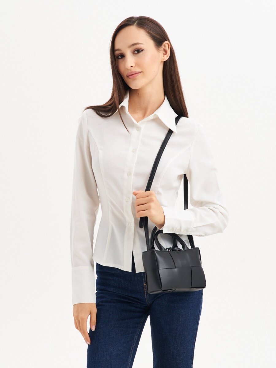 фото JS-2035-04 черная сумка женская Jane's Story