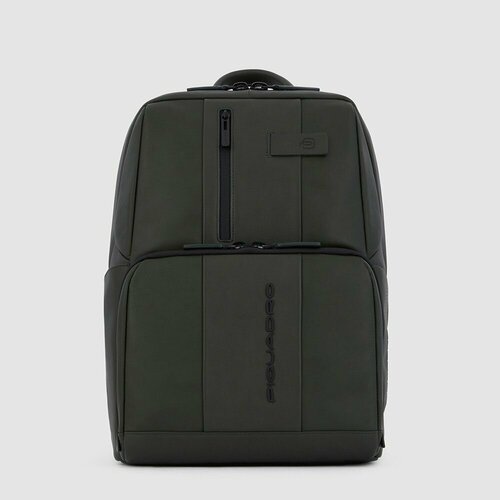 Бизнес-рюкзак кожаный Piquadro CA3214UB00/VE8 зелёный рюкзак piquadro ca3214ub00 синий