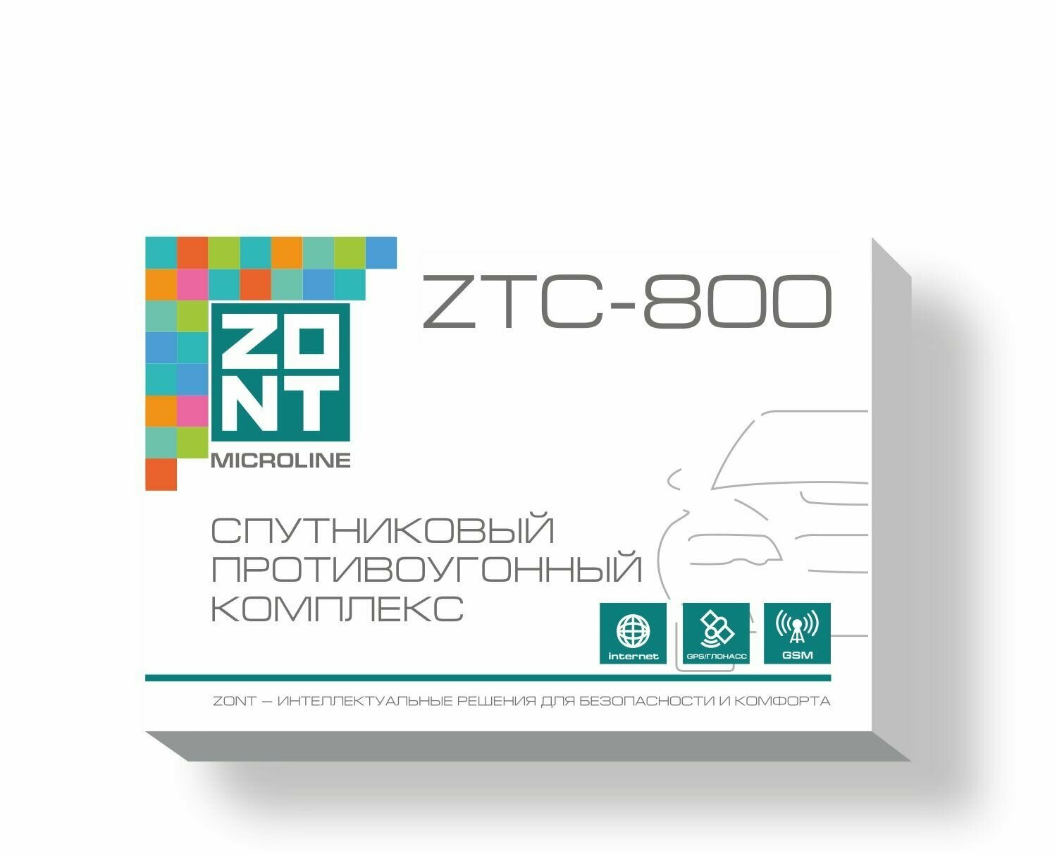 ZONT ZTC-800 спутниковый противоугонный комплекс