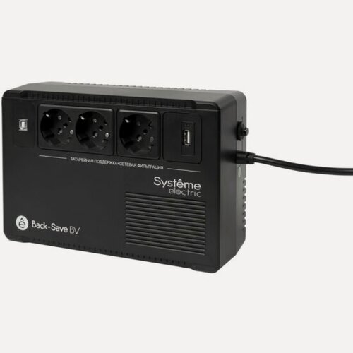 Изображение товара ИБП Systeme Electric Back-Save BV (APC) 400 ВА BVSE400RS
