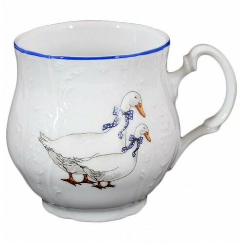 Кружка без блюдца Jonas 310 мл Bernadotte декор 