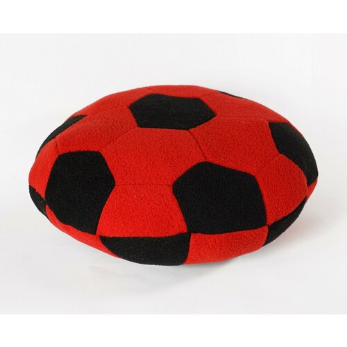 Подушка декоративная Magic Bear Toys круглая цвет красный-черный 30 см 1000₽