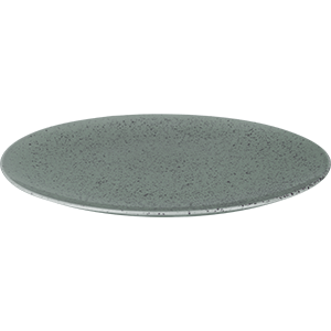 Тарелка «Лайфстиль» для пиццы; фарфор; D=300, H=25мм; мятно-бирюз, Lilien Austria, QGY - LSR2130